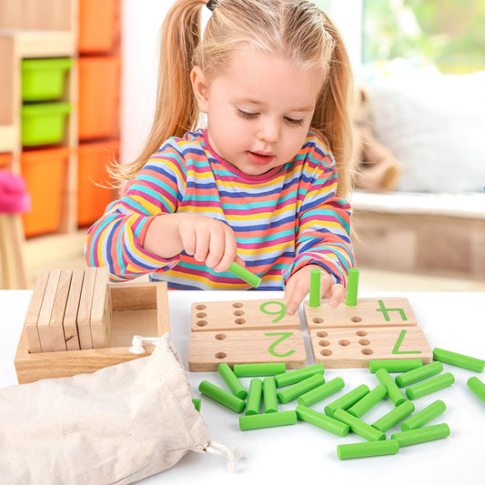 Montessori Math Sticks