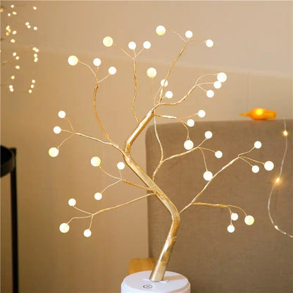 Led Copper Light Bedroom Light