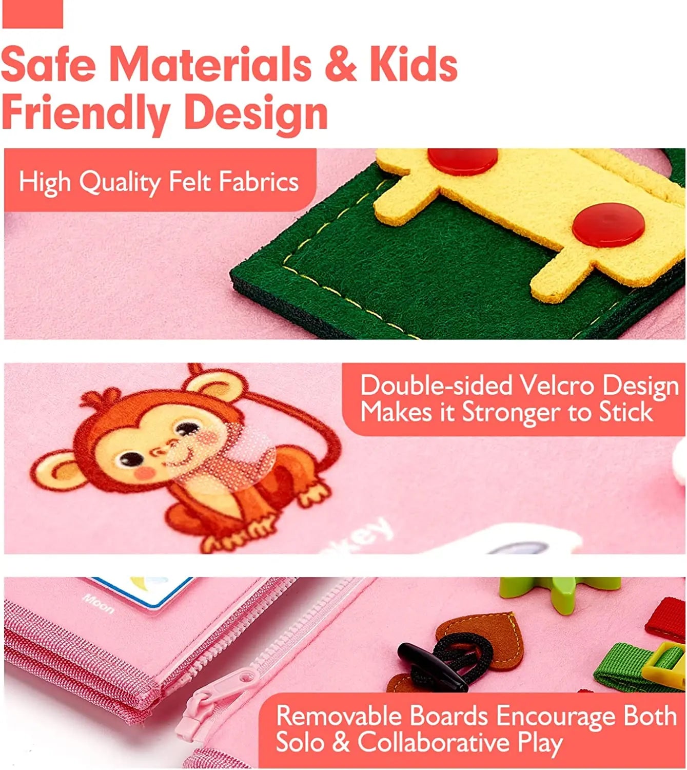 felt learning board