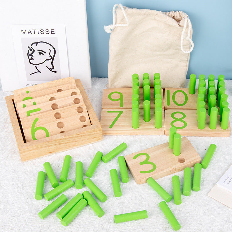 montessori math sticks