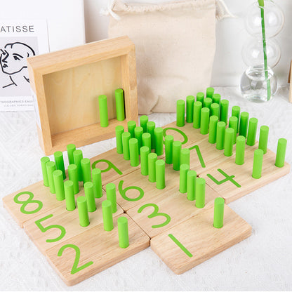 Montessori Math Sticks