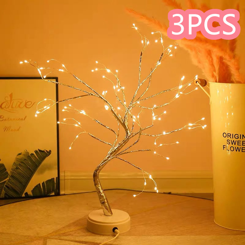led copper light bedroom light